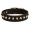 Exclusive Nylon Dog Collar with Awesome Nickel Cones