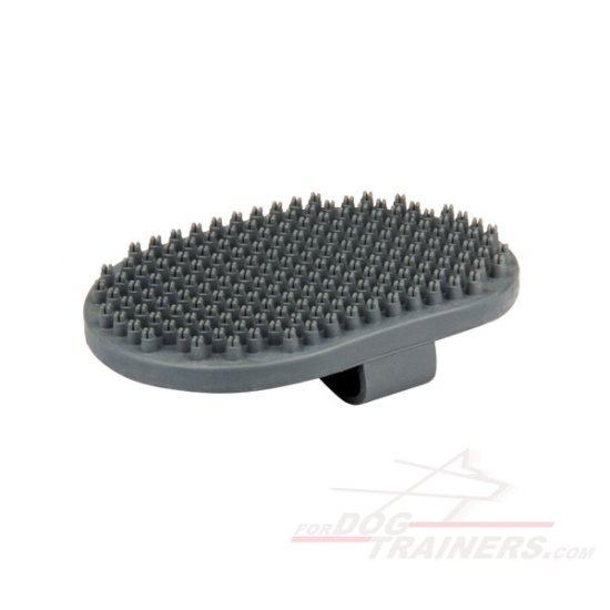 Soft Grip Rubber Brush for Dog Grooming