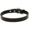 Dog Leather Dog Collar 1 inch Wide