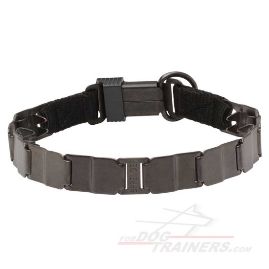 Gentle Neck Tech Sport Dog Collar Made of Stainless Steel