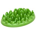 Large "Green Lawn" Slow Plastic Dog Feeder