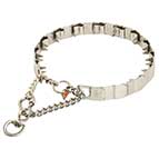 24 Inch Neck Tech Stainless Steel Prong Collar for Obedience Training